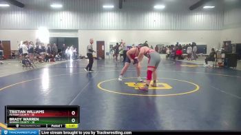 215 lbs 2nd Wrestleback (16 Team) - Brady Warren, Berrien County vs Tristian Williams, Putnam County