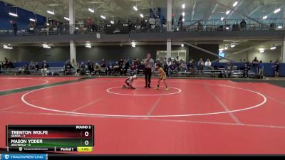 50 lbs Round 2 (6 Team) - Mason Yoder, Archbold vs Trenton Wolfe, Genoa