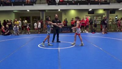 86 lbs Cons. Sub-quarters - Troy Evans, Quest School Of Wrestling vs James Windholtz, Trojan Wrestling Academy