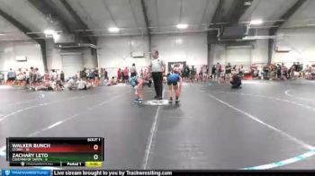 90 lbs Round 1 (8 Team) - Walker Bunch, Storm vs Zachary Leto, Caveman Of Tampa