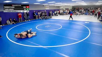 165 lbs Cons. Round 2 - Alex Asack, Pope Saint John Paul II vs Thomas Clark, Stewart Creek