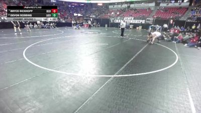 D3-165 lbs Champ. Round 1 - Bryce Eickhoff, Deerfield vs Devon Robbins, Laconia