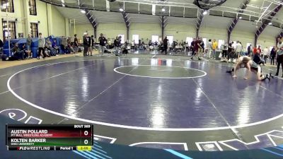 133 lbs Quarterfinal - Austin Pollard, Pit Bull Wrestling Academy vs Kolten Barker, Ohio University