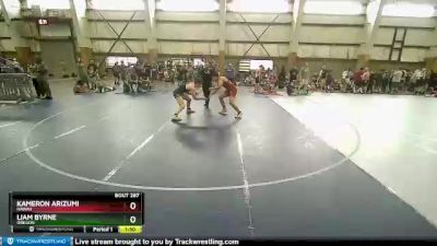 171 lbs Cons. Round 2 - Kameron Arizumi, Hawaii vs Liam Byrne, Oregon
