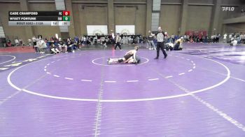 113A Semifinal - Wyatt Fortune, Farmington vs Cade Crawford, Platte County