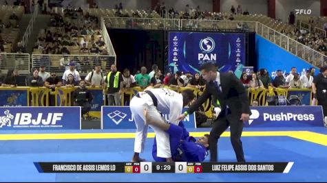 Luiz Felipe Assis Dos Santos vs Francisco De Assis Lemos Lo 2025 Pan Jiu Jitsu IBJJF Championship