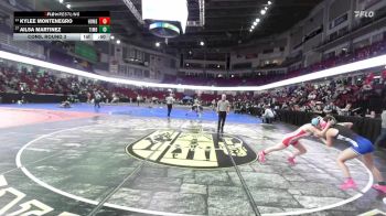114 lbs Cons. Round 3 - Kylee Montenegro, Homedale vs Ailsa Martinez, Timberline