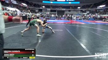 6A 126 lbs Quarterfinal - Kenyon Clements, Helena vs Davis Smith, Mountain Brook