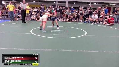 100 lbs Round 1 (8 Team) - Gavin Rodriguez, M2TCNJ vs Jeremy Cannedy Jr., Terps Xpress ES