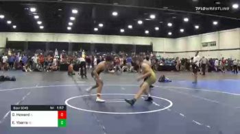 132 lbs Prelims - Oliver Howard, AL vs Elijah Ybarra, NC