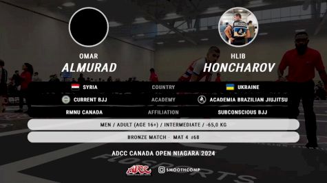 Omar Almurad vs Hlib Honcharov 2024 ADCC Niagara Open