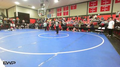 132 lbs Consi Of 16 #2 - Hayden Pendleton, Hilldale vs Brylen Dennis, Dewar HS Boys