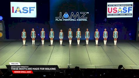 South Coast Freestyle - These Boots Are Made for Walking [2026 Senior Small Jazz Prelims] 2026 The Dance Worlds