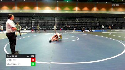 174 lbs Consi Of 8 #1 - Logan Cole, UNATT-Missouri vs Tanner Lofthouse, Utah Valley