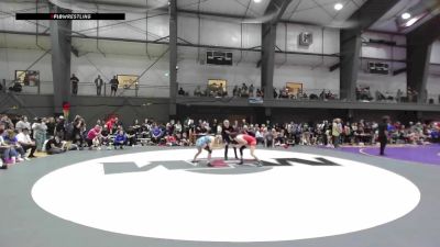 Junior Girls FS - 120 lbs Champ. Round 2 - Berkeley Varick, WA vs Renae Cook, OR