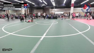 59 lbs Semifinal - Nyla Kitchens, Dead Shot Wrestling Club vs Christian Huynh, Warrior Trained Wrestling