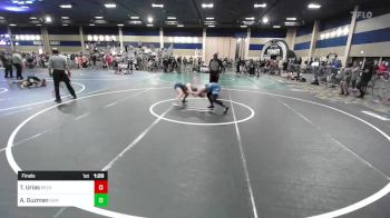116 lbs Final - Tessa Urias, ReZults vs Avianca Guzman, Gem City Grapplers