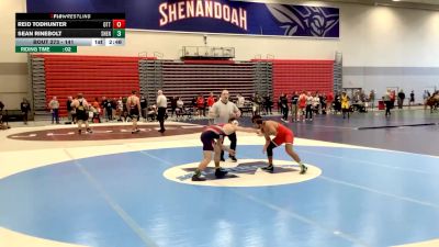 141 lbs Quarterfinal - Sean Rinebolt, Shenandoah University vs Reid Todhunter, Otterbein University