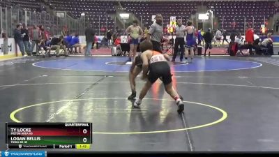 102 lbs Quarterfinal - Ty Locke, Milton Area Hs vs Logan Bellis, Tioga Sr HS