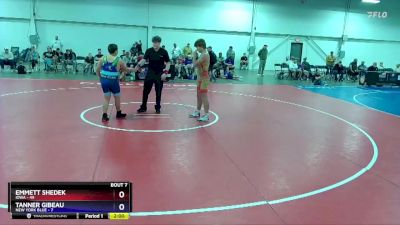 165 lbs Round 2 (8 Team) - Emmett Shedek, Iowa vs Tanner Gibeau, New York Blue