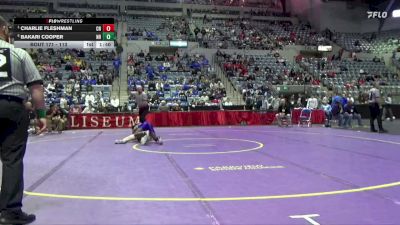 113 lbs Semifinal - Charlie Fleshman, Central Noble vs Bakari Cooper, New Haven