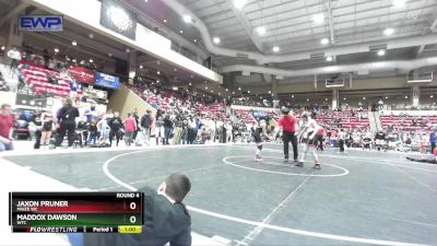 85 lbs Round 4 - Jaxon Pruner, Maize WC vs Maddox Dawson, WTC