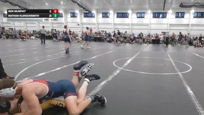 144 lbs Round 2 (4 Team) - Nathan Klingensmith, All American vs Ben Murphy, Top Level