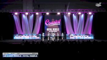 US Cheer Rebels - Royal Rebels [2026 L1 Mini - D2 Day 1] 2026 Coastal at the Capitol Super Nationals