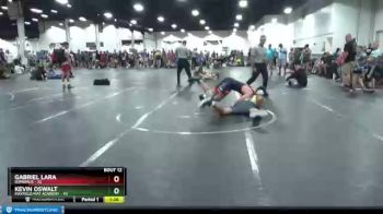 210 lbs Round 3 (8 Team) - Kevin Oswalt, Mayfield Mat Academy vs Gabriel Lara, D3PRIMUS