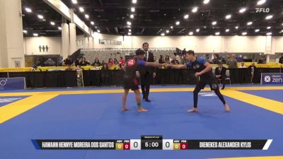 Dienekes Alexander Kylis vs Hawann Hennye Moreira Dos Santos 2025 World IBJJF Jiu-Jitsu No-Gi Championship