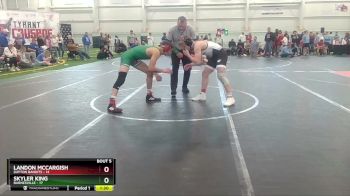 144 lbs Round 1 (10 Team) - Landon McCargish, Dayton Bandits vs Skyler King, Barnesville