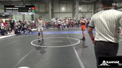 120 lbs Quarterfinal - Roman Tuttle, WTC vs Jaxson Sweat, Abilene