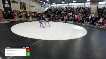 144 lbs Round Of 16 - Dante Casdia, Glastonbury vs Rosco Cook, Southington