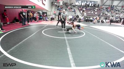 64 lbs 3rd Place - Messiah Hausler, Raw Wrestling Club vs Maverick Spencer, Keystone Kids Wrestling Club
