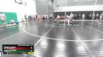 157 lbs Cons. Round 3 - Kaden Harder, GI Grapplers vs Josiah Hogan, Mat Rat Wrestling