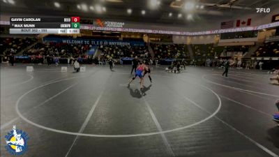 150 lbs Champ. Round 2 - Max Munn, New Lenox (Lincoln-Way West) vs Gavin Carolan, Decorah