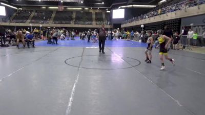 66 lbs Quarterfinal - Michael Alessi, Rose Valley vs Cannon Stover, Huntington