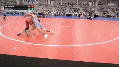 145 lbs Rr Rnd 3 - Kalob Wise, Knights RTC/Wrestling Club - HSB vs Zach Hill, Valley Boyz - HSB