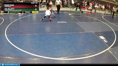 55 lbs Quarterfinal - Kai Ellett, Champions Wrestling Club vs Dash Dias, Shootbox