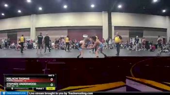 167 lbs Finals (8 Team) - Stephen Underwood, Noke RTC vs Malachi Thomas, Modern Warriors