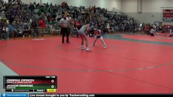 113 lbs Champ. Round 1 - JohnPaul Espinoza, Central Of Grand Junction vs Jackson Dinsmore, Norwood