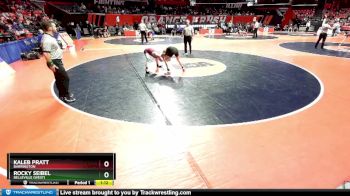 3A 106 lbs Cons. Round 3 - Rocky Seibel, Belleville (West) vs Kaleb Pratt, Barrington