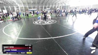 56 lbs Quarterfinal - Nashy Yates, UT vs Michael Turner, WY