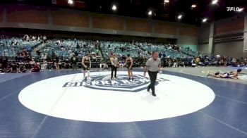 150 lbs Cons. Round 3 - Luke Wickenhiser, Bishop Manogue vs Lane Sallaberry, North Valley