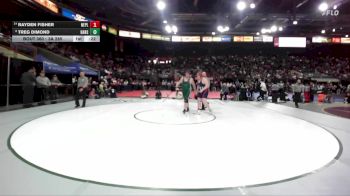 3A 285 lbs Cons. Round 3 - Rayden Fisher, New Plymouth vs Treg Dimond, Hansen