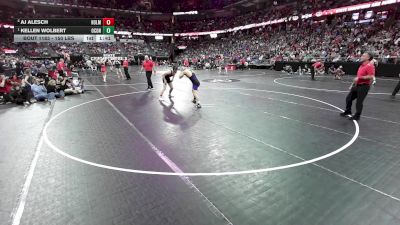 150 lbs Semis - Kellen Wolbert, Oconomowoc vs AJ Alesch, Holmen