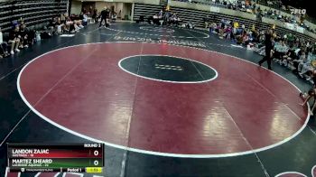 121 lbs Round 2 (4 Team) - Landon Zajac, Hastings vs Martez Sheard, LaCrosse Aquinas