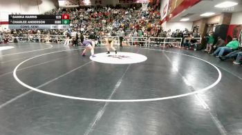 190 lbs Cons. Semi - Charlee Anderson, Rocky Mountain vs Danika Harris, Glenrock