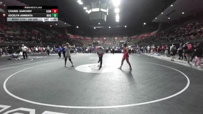 135 lbs Consi Of 8 #1 - Chanel Sanchez, Kerman vs Jocelyn Armenta, Roosevelt