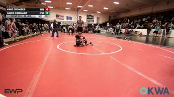 45 lbs Rr Rnd 1 - Kane Coombes, Wyandotte Youth Wrestling vs Ilario Gonzalez, Carthage Youth Wrestling Club
